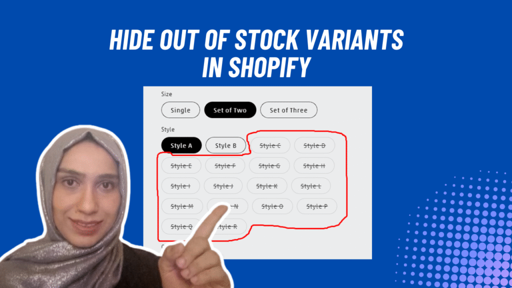 hide out of stock variants in shopify