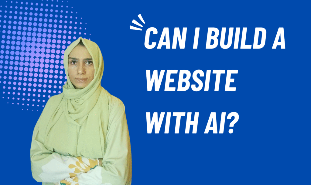 can i build a website with ai